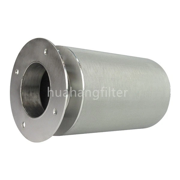 Huahang 2μm Sintered Powder Filter Element 220x350